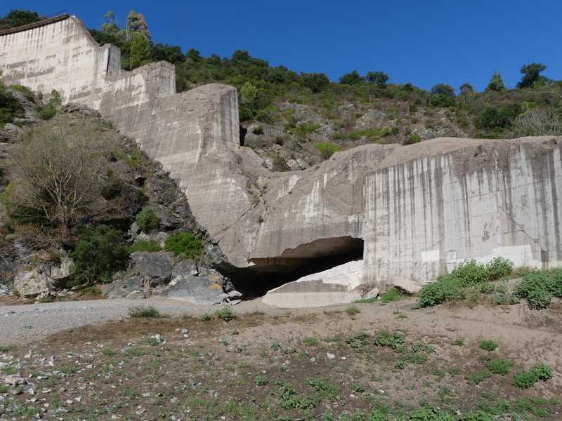 Le barrage de Malpasset